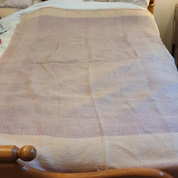 Woven Wool  Blanket - Picture 2 of 8